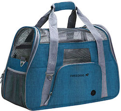 FreeDog Hundetragetaschen Handtasche Bis 1.3kg Blaue