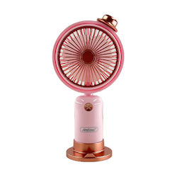 Andowl Rechargeable Handheld Fan Pink Usb Q-f2321pink