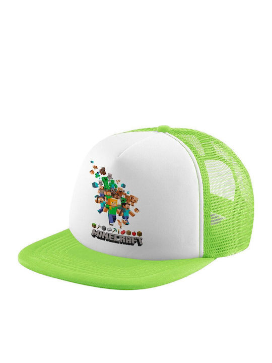 Koupakoupa Kids' Hat Jockey Fabric Minecraft Ad...