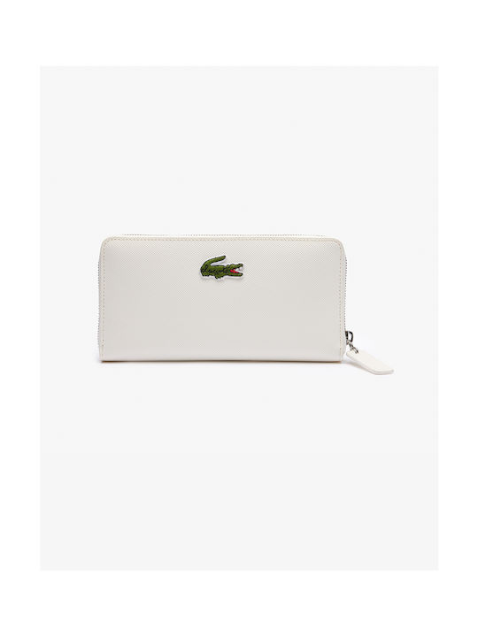 Lacoste Large Women's Wallet White