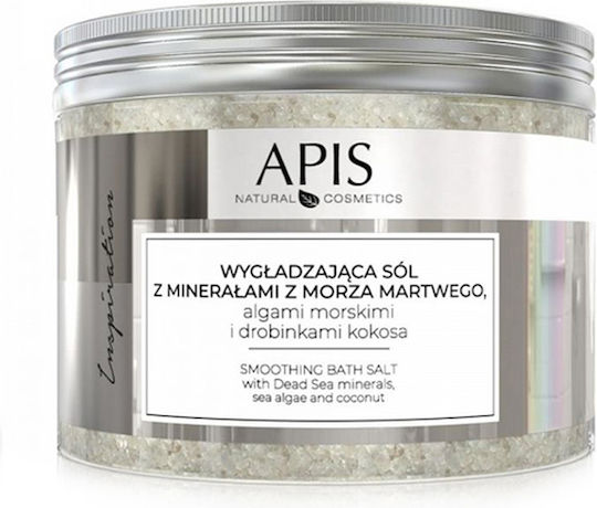 Apis Inspiration Smoothing Bath Salt Minerals From Dead Sea Sea Algae Coconut Particles 650 G