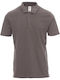 Payper Rome Ανδρικό Διαφημιστικό T-shirt Κοντομάνικο Grey