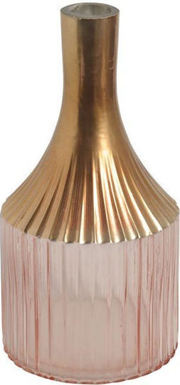 Διακοσμητικό Βάζο Glas Pink 26cm 1Stück