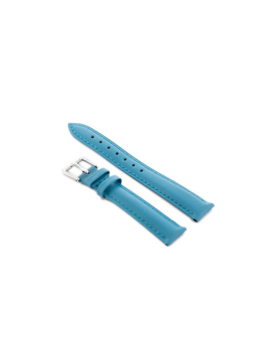 Pacific Leather Strap Light Blue 16mm