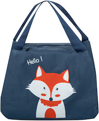 Thermal Food Bag Zola 21x14x15 Cm Bluemarin Fox Pattern Thermal Food Bag Zola 21x14x15 Cm Bluemarin Fox Pattern
