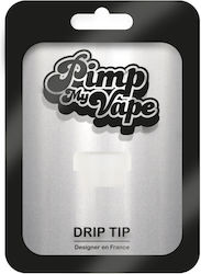 Pimp My Vape Επιστόμιο Drip Tip σε Λευκό χρώμα ATM7234723339VR01 Pimp My Vape Επιστόμιο Drip Tip σε Λευκό χρώμα ATM7234723339VR01