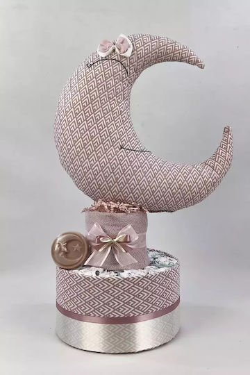 Dama Koupa Handmade Diaper Cake for Girl