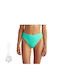 Blu4u Bikini Slip Hohe Taille Fluo Petrol