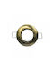DIL Round Metallic Recessed Spot with Socket G4 Oxyde 6x6cm. 1pcs