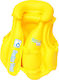 Детско Спасително Жилетко Inflatable Жълт Плуване