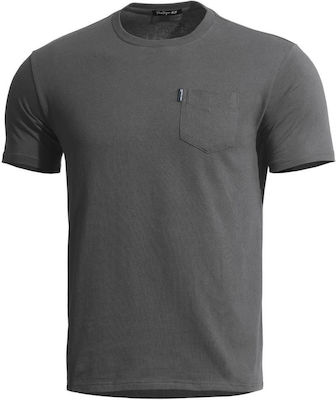 Pentagon T-shirt in Gray color