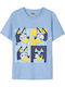 Kids T-shirt Baby Blue Bluey