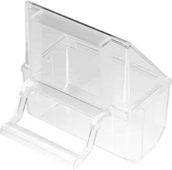Alimentator Păsări în Culoare Transparentă