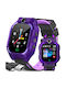Ceasuri Pentru Copii Smartwatch Cu GPS Și Cameră Violet