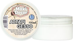 Maxi Decor Gesso Αστάρι Λευκό για Ξύλο και Γυαλί 100ml