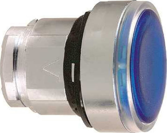 Schneider Electric Schalter Druckknopf mit Beleuchtung Blau 1Stück