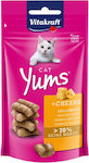 Vitakraft Yums Snack Treats with Cheese for Cat 40gr