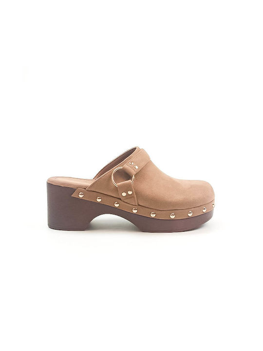 Alta Moda Clogs Braun