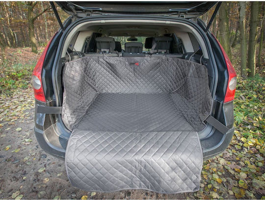 Hobbydog Car Trunk Cover for Dog Gray