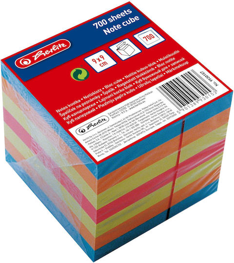 Herlitz Hârtii de Notițe în Cub 9x9buc
