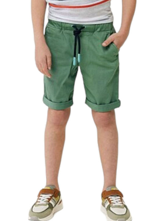 Kinder-Shorts/Bermudas Stoff Vintage Green