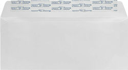 Justnote Envelope Correspondence with Adhesive 1pcs in White Color 18-1947