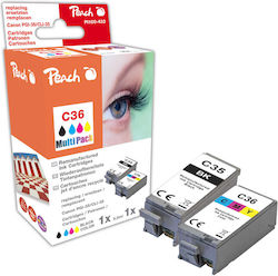 Peach PI100-433 Compatible Inkjet Cartridge PI100-433 Black
