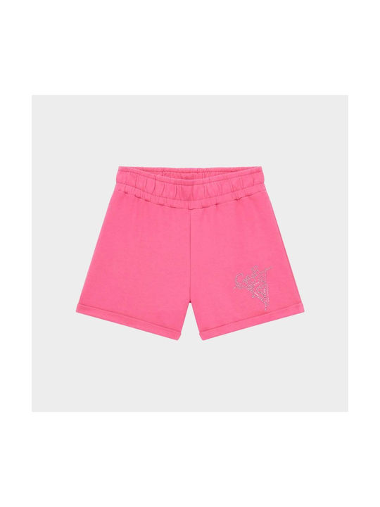 Guess Kids Shorts/Bermuda Fabric Fuchsia