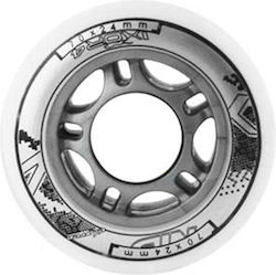 Nils Extreme Pu 70x24mm 82a White Wheels 4 Pcs 16-30-008