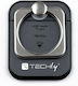 Techly I-smart-ringb Smartphone Stand Ring Black