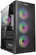 ProGaming Pro Gaming Gladius Mini tower Carcasă Calculator cu Iluminare ARGB Negru