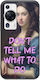 Vintage Lady, Sag mir nicht, was ich tun soll Huawei P60 Pro Schwarz TPU Schwarz Silikon