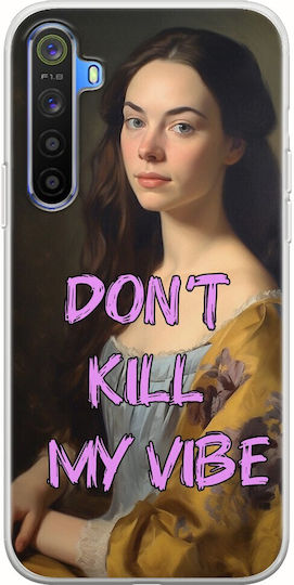 Vintage Lady Dont Kill My Vibe Realme 6 Flexible Tpu Διάφανη Σιλικόνη