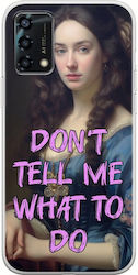 Vintage Lady Don't Tell Me What To Do Oppo A94 5g Flexible Tpu Transparent Silicone Vintage Lady Don't Tell Me What To Do Oppo A94 5g Flexible Tpu Transparent Silicone