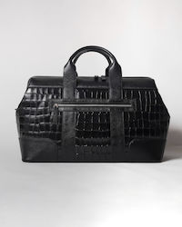 Toya Сак Вояж Черен от Кожа Д50xШ28xВ33см.