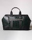 Toya Sack Voyage Green made of Leather L50xW28x...