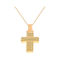 Kritsimis Women's Gold Cross 14K with Chain