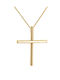 Kritsimis Gold Kreuz 14K mit Kette