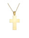 Kritsimis Gold Kreuz 14K mit Kette