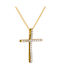 Kritsimis Women's Gold Cross 14K with Chain