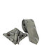 Legend Accessories Men's Tie Set Printed in Khaki Color