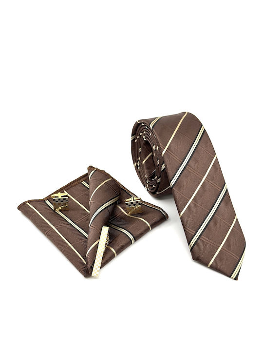 Legend Accessories Σετ Ανδρικής Γραβάτας με Σχέ...