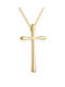 Kritsimis Gold Kreuz 14K mit Kette