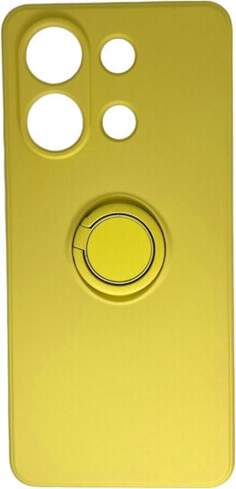 TelForceOne Back Cover Σιλικόνης / Πλαστικό Κίτρινο (Redmi Note 13 4G)