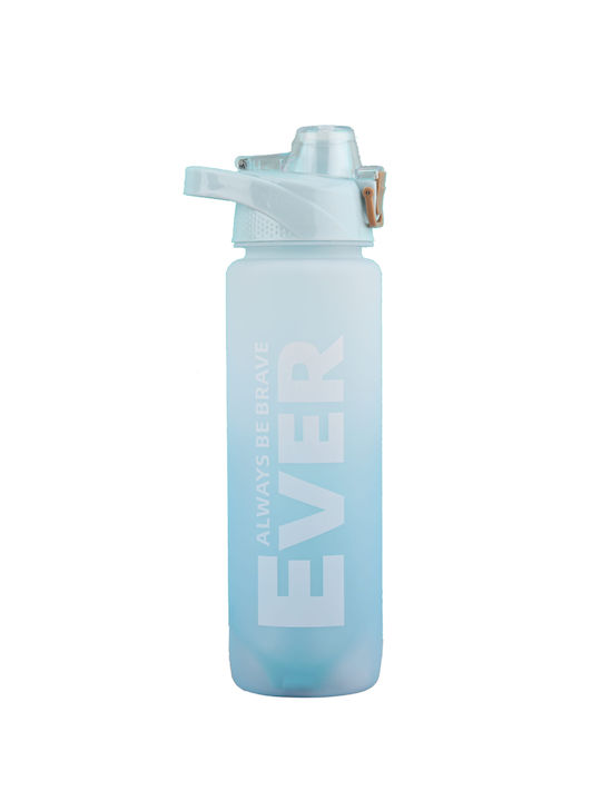 Tpster Παγούρι Πλαστικό 1000ml Γαλάζιο