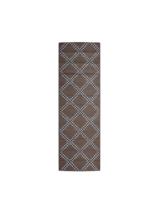 vidaXL Rug Outdoor Rectangular Coffee