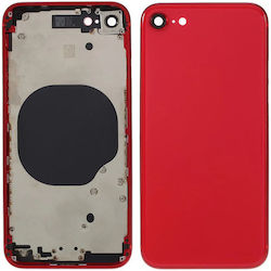 Капак Back Housing Заден Червен Apple iPhone SE 2022
