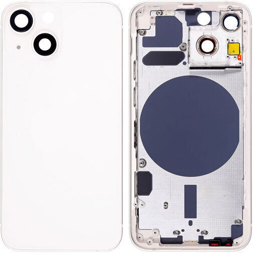 Καπάκι Μπαταρίας Back Housing Πίσω Λευκό για Apple iPhone 13 Mini