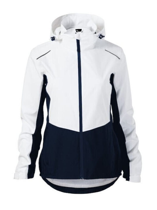 Women's Short Lifestyle Jacket for Winter White
