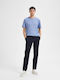 Trousers Chino in Slim Fit Dark Sapphire